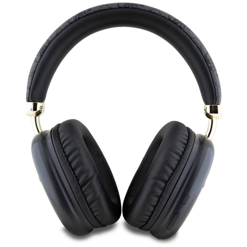 Guess 4G Triangle Logo kabellose Over-Ear-Kopfhörer, Bluetooth 5.3, schwarz