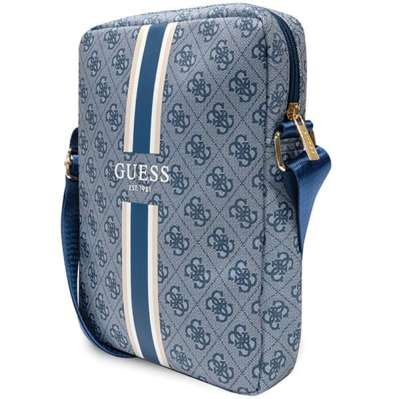 Guess GUTB10P4RPSB 4G Stripes Tablet-Tasche 10", blau