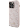 Guess GUBPM5P15L4GEMGP Apple iPhone 15 Pro Hardcase + 5000 mAh MagSafe Powerbank Set, 4G Metal Logo, Pink