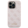 Guess GUBPM5P15L4GEMGP Apple iPhone 15 Pro Hardcase + 5000 mAh MagSafe Powerbank Set, 4G Metal Logo, Pink