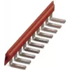 Phoenix Contact 2715953 Einsteckbrücke EB 80-DIK RD, 80-polig, 6,2 mm, rot, Reihenklemme