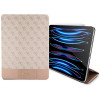 Guess GUFCP12PS4SGP Apple iPad Pro 12.9" (2020/2021/2022, 4./5./6. Generation) Bookcase, 4G Stripe Allover, Pink