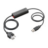 HP Poly APU-76 Elektronischer Hook-Switch-Adapter für Headsets, TAA-konform (85R00AA)