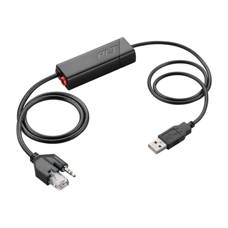 HP Poly APU-76 Elektronischer Hook-Switch-Adapter für Headsets, TAA-konform (85R00AA)