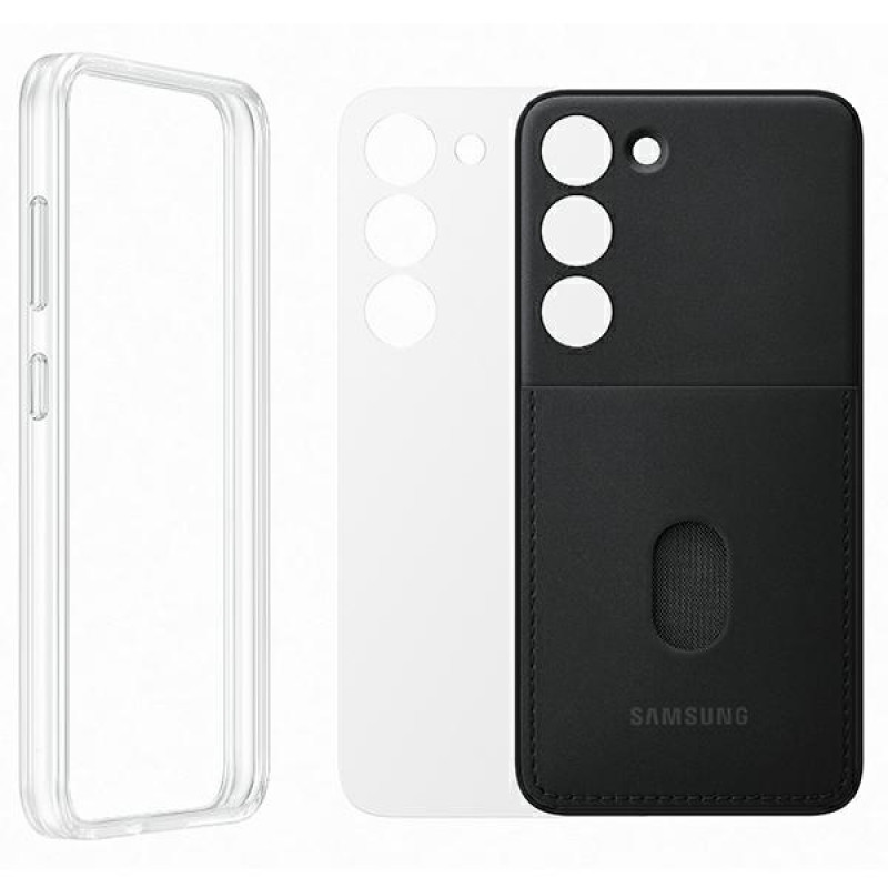 Samsung Galaxy S23 Frame Cover EF-MS911CB, schwarz