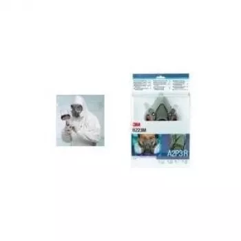 3M Wiederverwendbares Halbmasken-Set 6223M A2P3R, 9-teilig, Medium
