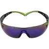 3M SecureFit 400 Schutzbrille Blau Verspiegelte Gläser UU001467875