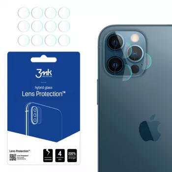 3MK Apple iPhone 12 Pro Objektivschutz Displayschutzglas Kameraobjektivschutz