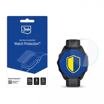 3MK Watch Protection FlexibleGlass Hybridglas für Garmin Forerunner 165
