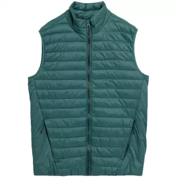 4F Herren grüne Steppweste M062 - AW23 Kollektion, Größe S