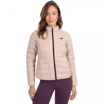 4F Damen Beige Jacke 4FWSS26TDJAF0855 83S Größe L