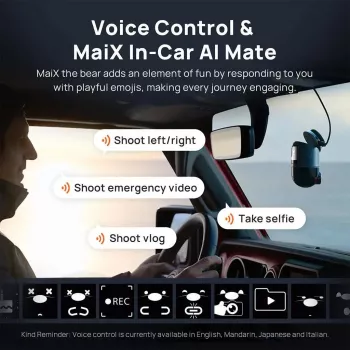 70mai Dash Cam 4K Omni X800 Schwarz