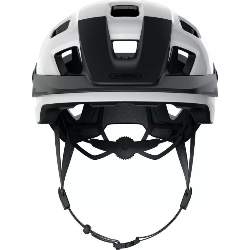 ABUS MoTrip Helm, Glänzend Weiß, Größe L (64710)