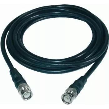 ABUS TVAC40020 3m vorkonfektioniertes BNC-Videokabel für CCTV, 75 Ohm, Schwarz