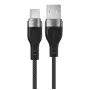 ACEFAST C11-04 USB-A auf USB-C 3A Magnetisches Geflochtenes Kabel 1,2m Schwarz