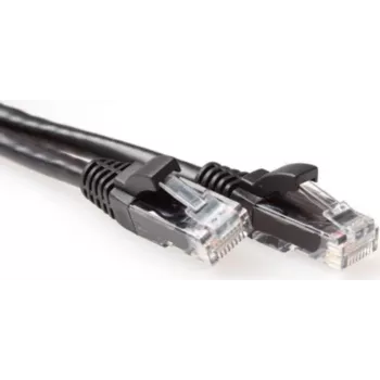 ACT 5m Cat6a U/UTP Netzwerkkabel, RJ45, Schwarz IB3505