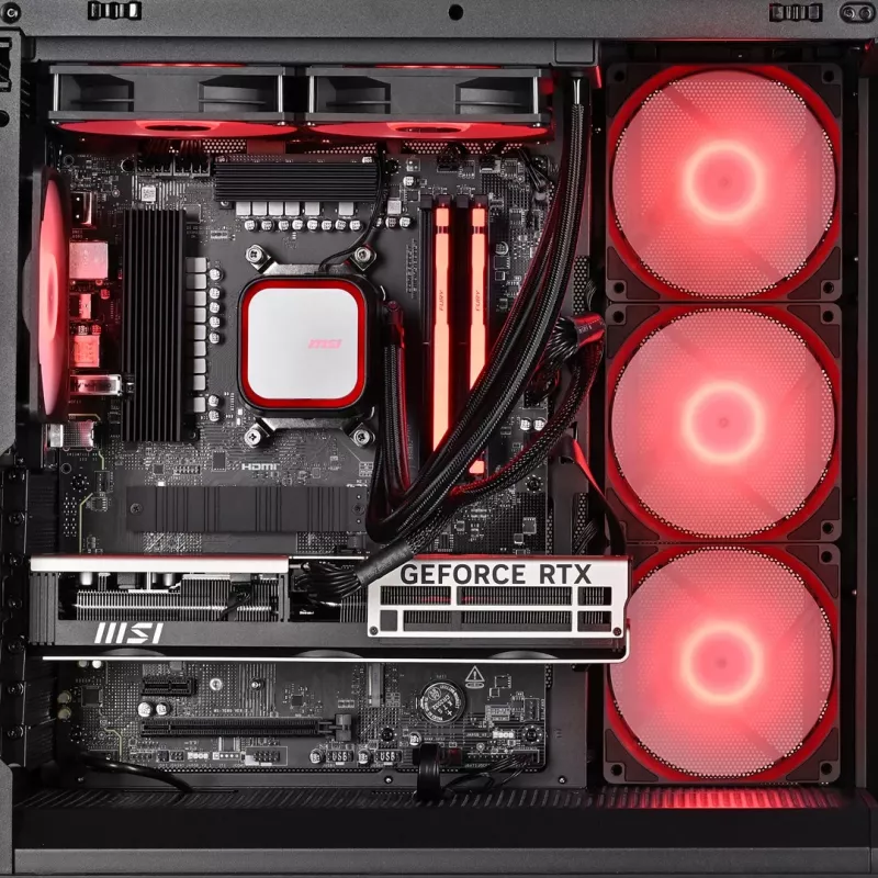 ACTINA PC AMD Ryzen 7 7800X3D 32 GB DDR5-SDRAM 1 TB SSD NVIDIA GeForce RTX 5070 Midi Tower Black