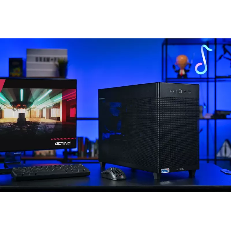 Actina PC AMD Ryzen 7 8700F 32 GB DDR5-SDRAM 1 TB SSD NVIDIA GeForce RTX 5070 Mini Tower Schwarz