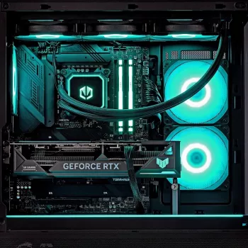 Actina PC AMD Ryzen 9 7900 32 GB DDR5-SDRAM 2 TB SSD NVIDIA GeForce RTX 5080 Midi Tower Black