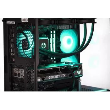 ACTINA PC AMD Ryzen 9 9900X3D 64 GB DDR5-SDRAM 2 TB SSD NVIDIA GeForce RTX 5090 Windows 11 Home Midi Tower Schwarz
