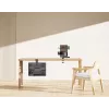 Activejet APB-002B rotierender perforierter Schreibtisch-Organizer mit Steckwand, matt schwarz