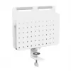 Activejet APB-006W Rotierender Steckbrett-Schreibtischorganisator, Grau & Weiß