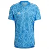 adidas Condivo 22 Torwarttrikot Kurzarm Team Royalblau/Weiß M