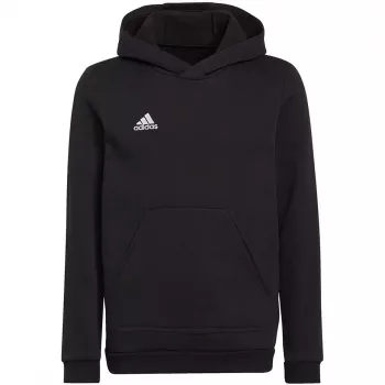 adidas Entrada 22 Hoody Kinder Sweatshirt Schwarz 116cm