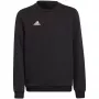 adidas Entrada 22 Sweat Top Black Kinder Größe 128