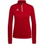 adidas Entrada 22 Top Trainings-Sweatshirt Rot H57551 2XS
