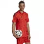 ADIDAS Herren Condivo 22 Torwarttrikot Kurzarm Rot