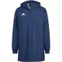 adidas Herren Entrada 22 Stadium Jacke Team Navy Blue 2 / Weiß IB6077