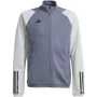 adidas Tiro 23 Competition Trainings-Sweatshirt Team Grau Vier/Schwarz
