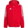 adidas Tiro 23 League Windbreaker Jacke Rot IA1624 140cm