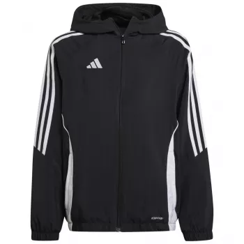 adidas Tiro 24 Kinder-Trainingsjacke Schwarz 128 cm