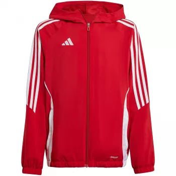 adidas Tiro 24 Kinder Trainingsjacke Rot/Weiß 164cm
