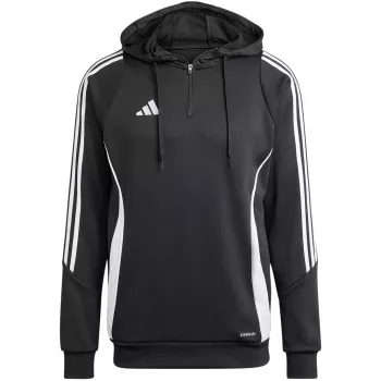 adidas Tiro 24 Training Hooded Herren-Sweatshirt Schwarz IJ9957