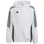 adidas Tiro 24 Trainingsjacke Kinder Weiß 140 cm