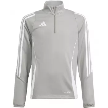 adidas Tiro 24 Trainings-Top Kinder Sweatshirt Grau 128cm