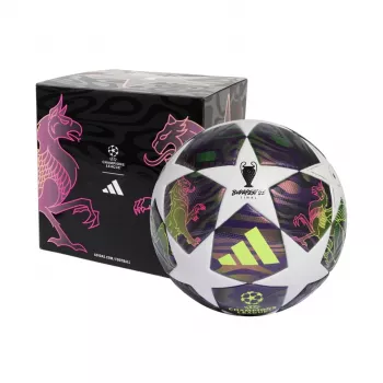 adidas UCL 25/26 Final League Box Football Größe 4 Lila/Weiß