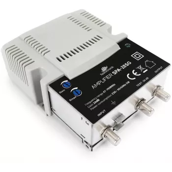 Einstellbarer terrestrischer und Kabel-TV-Signalverstärker Spacetronik SPA-28SG LTE II