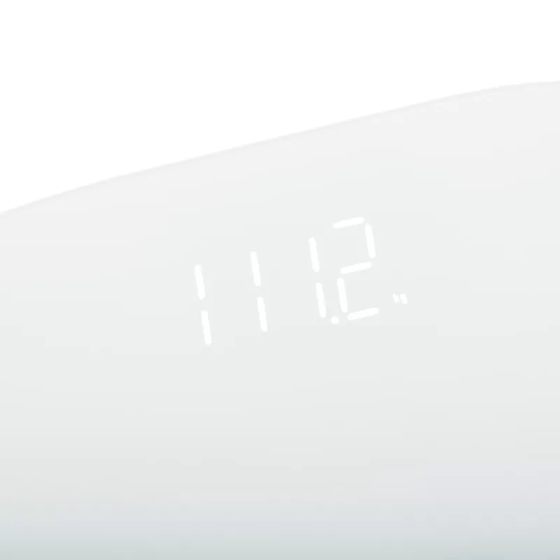 Adler AD 8176 elektronische Personenwaage, Glasplattform, 180 kg