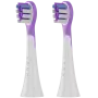 AENO ADBTH9V Ersatzbürstenköpfe für Schallzahnbürste (2 Stück) für AENO DB9V (ADB0009V), weich, violett