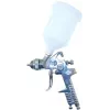 Airpress HVLP Fließbecher-Farbspritzpistole 1,7mm Düse 600ml Becher