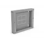 ALANTEC Schwenkbare Rückseite für SW-18U-600-450-01-S Schrank, Grau, 150 mm