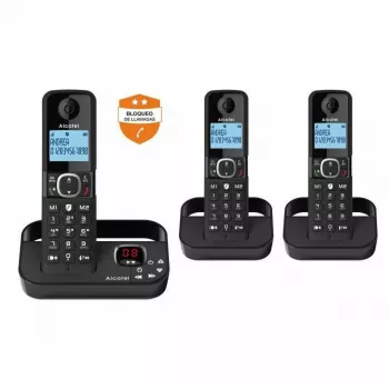 ALCATEL 8517110010 NOE IP-Telefon mit PoE und Anthrazitgrau-Design