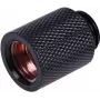 Alphacool HF Verlängerungsfitting G1/4 auf G1/4, 20 mm, Tiefschwarz (17221)