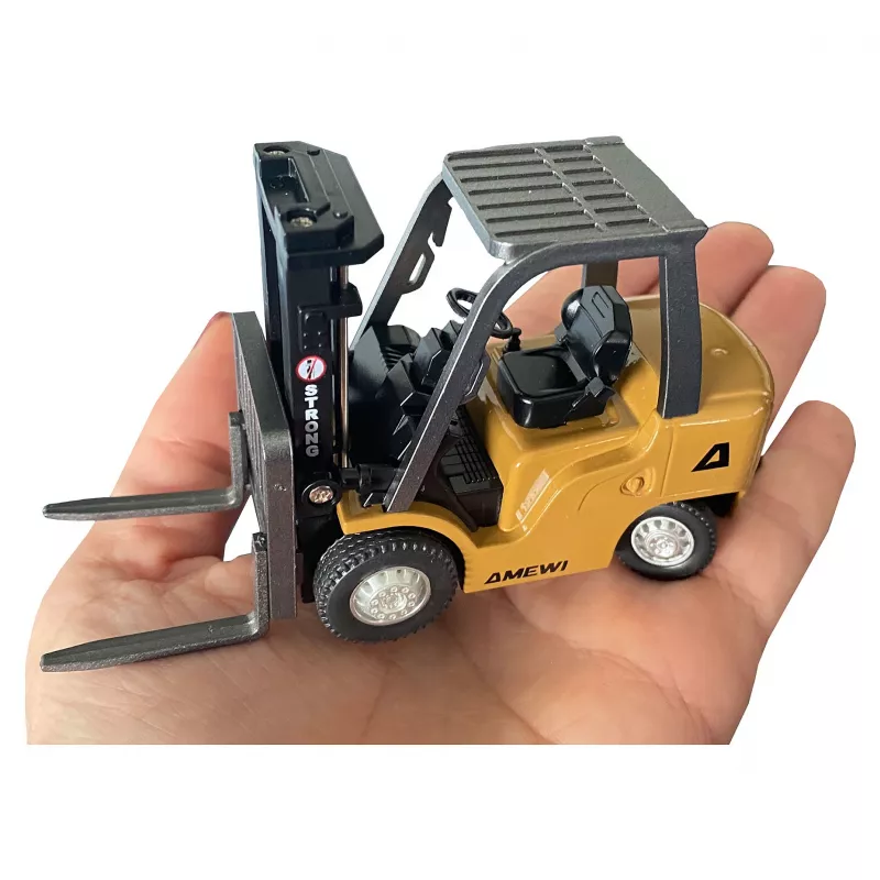 Amewi Mini-Gabelstapler mit Anhänger, 8-Kanal, 1:64, RTR, 6+