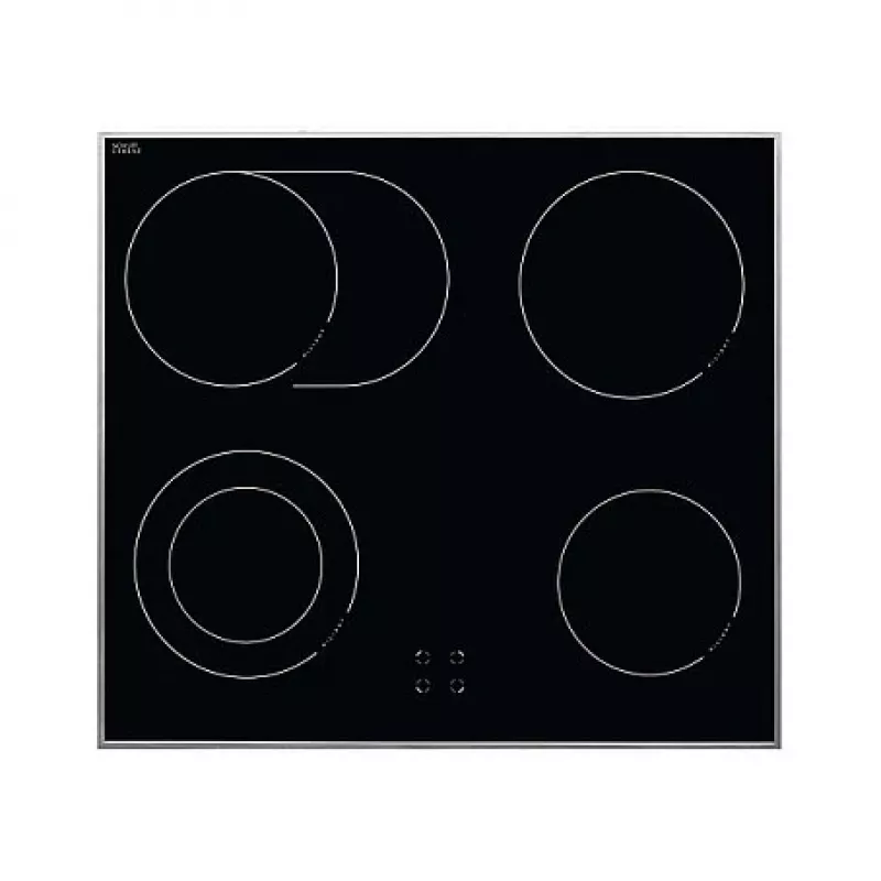 Amica EHC 12761 E Einbau-Elektrobackofen und Glaskeramik-Kochfeld Set mit Edelstahl-Optik