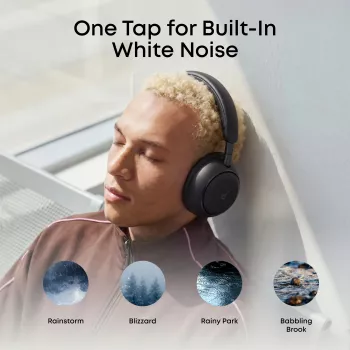 Anker Soundcore Space 2 Over-Ear Noise-Cancelling Kopfhörer, Schwarz